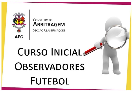Arbitragem - Curso Inicial de Observadores de Futebol