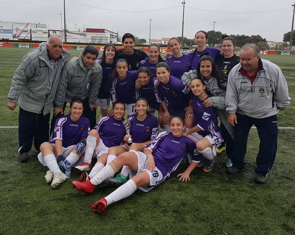 Seleção AF Coimbra Sub 17 Feminina vence final da Liga Prata (zona 2) no TIA em Évora